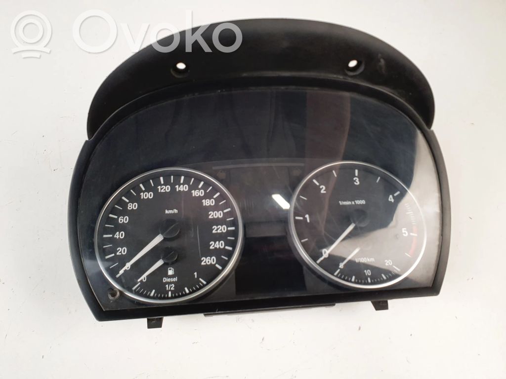 BMW 3 E90 E91 Speedometer (instrument cluster) 