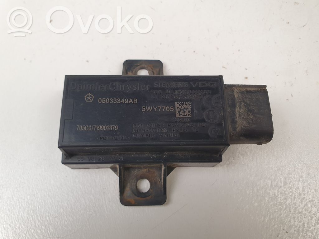Chrysler Sebring (JS) Capteur de pression des pneus 