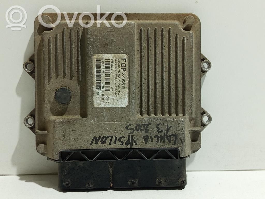 Engine control unit/module   55195819,199A2000,55195819