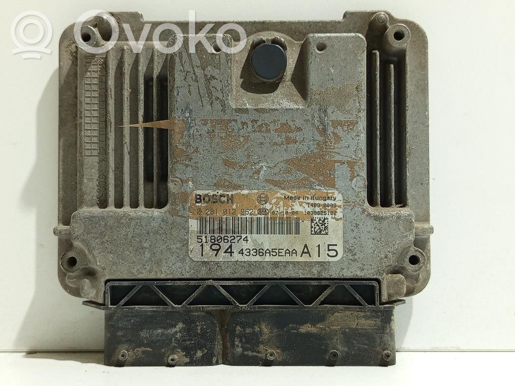 Engine control unit/module   0281012962,0281012962,939A2000