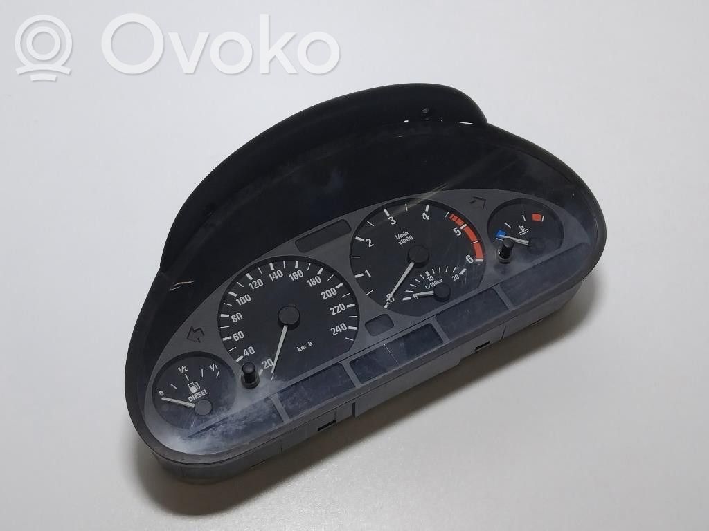 BMW 3 E46 Speedometer (instrument cluster) 