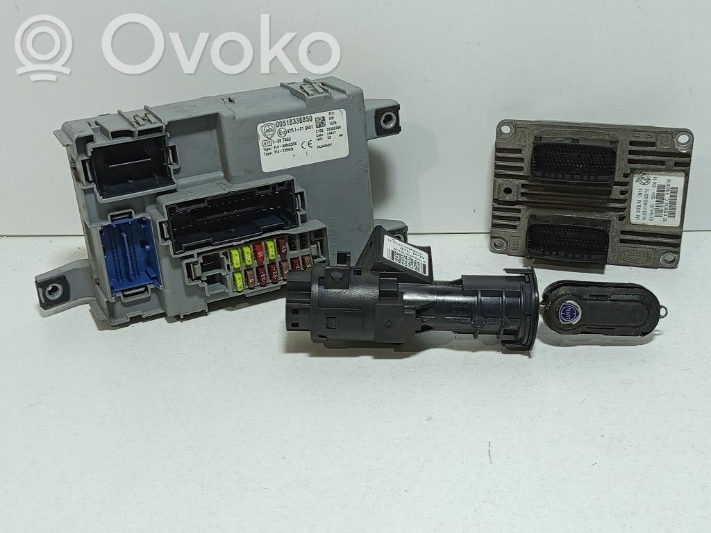 Lancia Ypsilon Engine ECU kit and lock set 