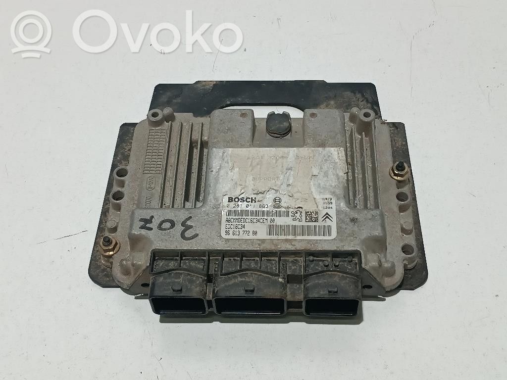 Peugeot 307 Engine control unit/module 