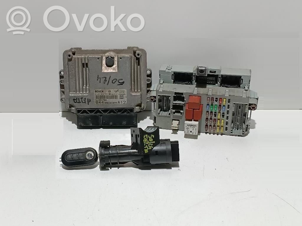 Lancia Delta III Engine ECU kit and lock set 