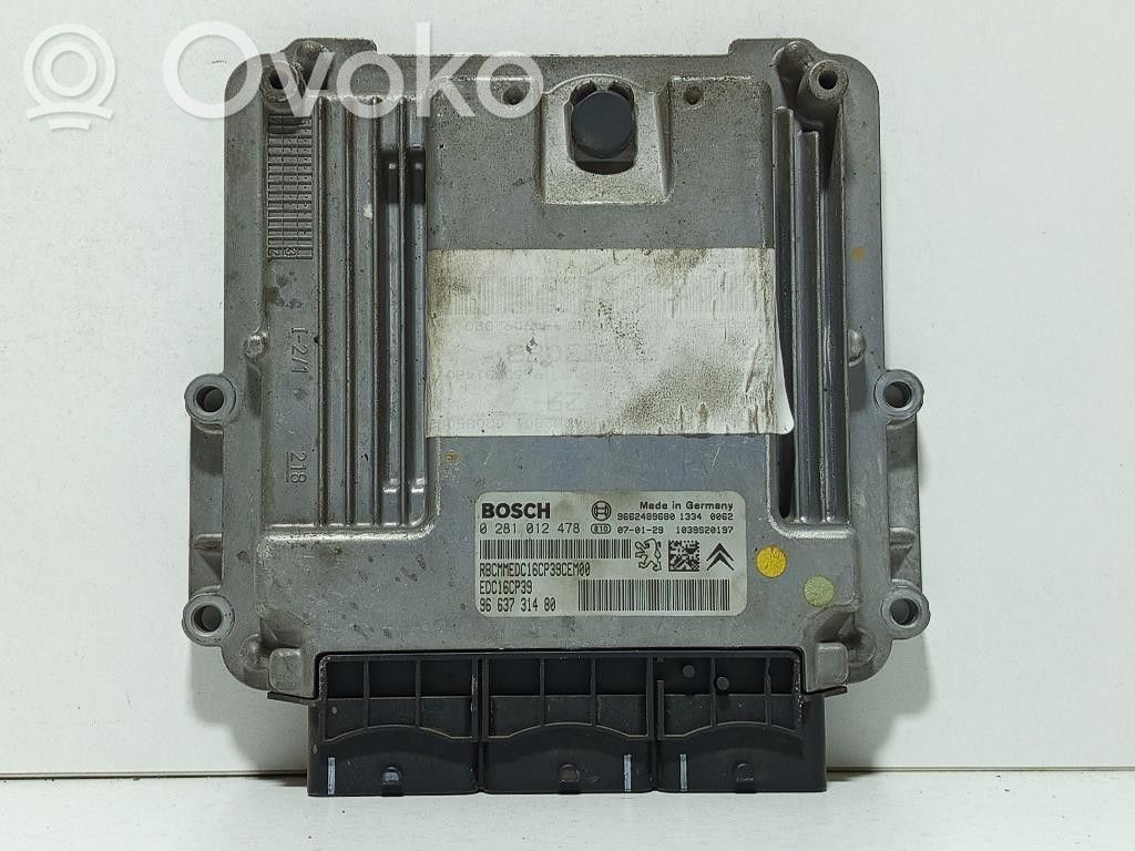 Engine control unit/module   0281012478,0281012478,4HT