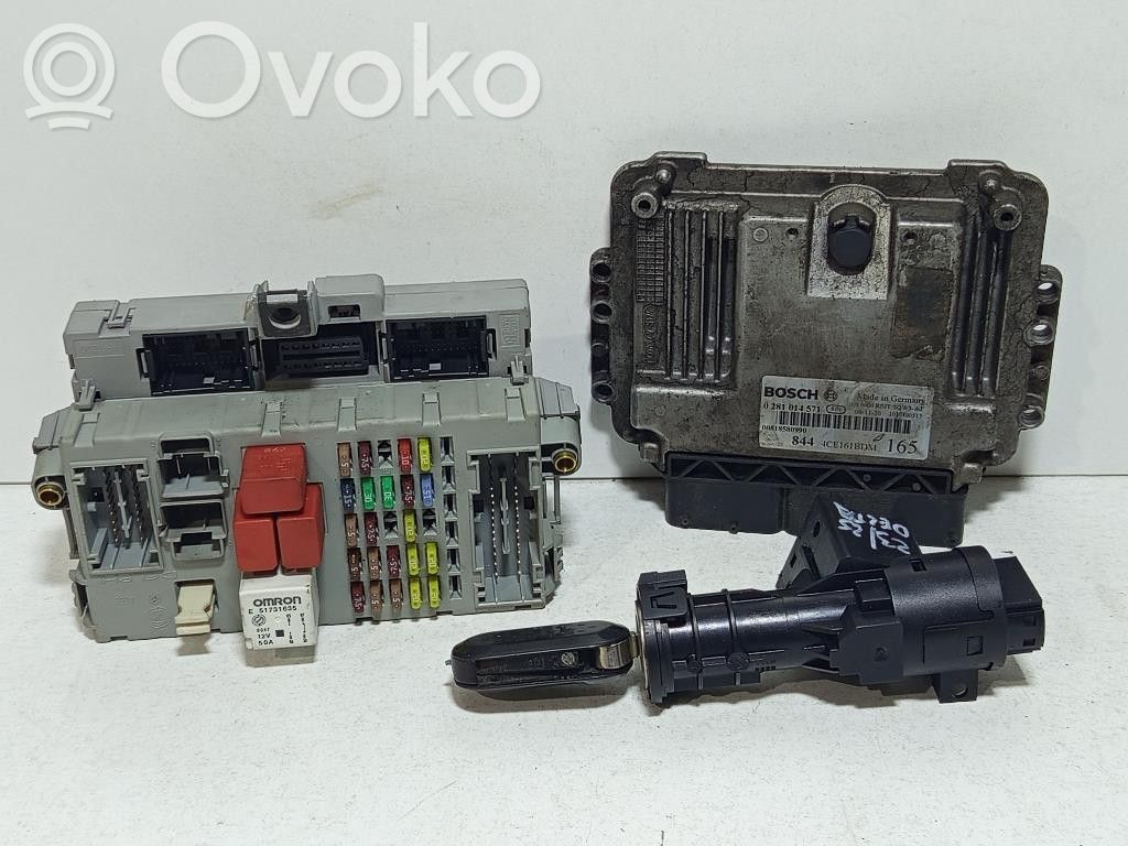 Lancia Delta III Engine ECU kit and lock set 