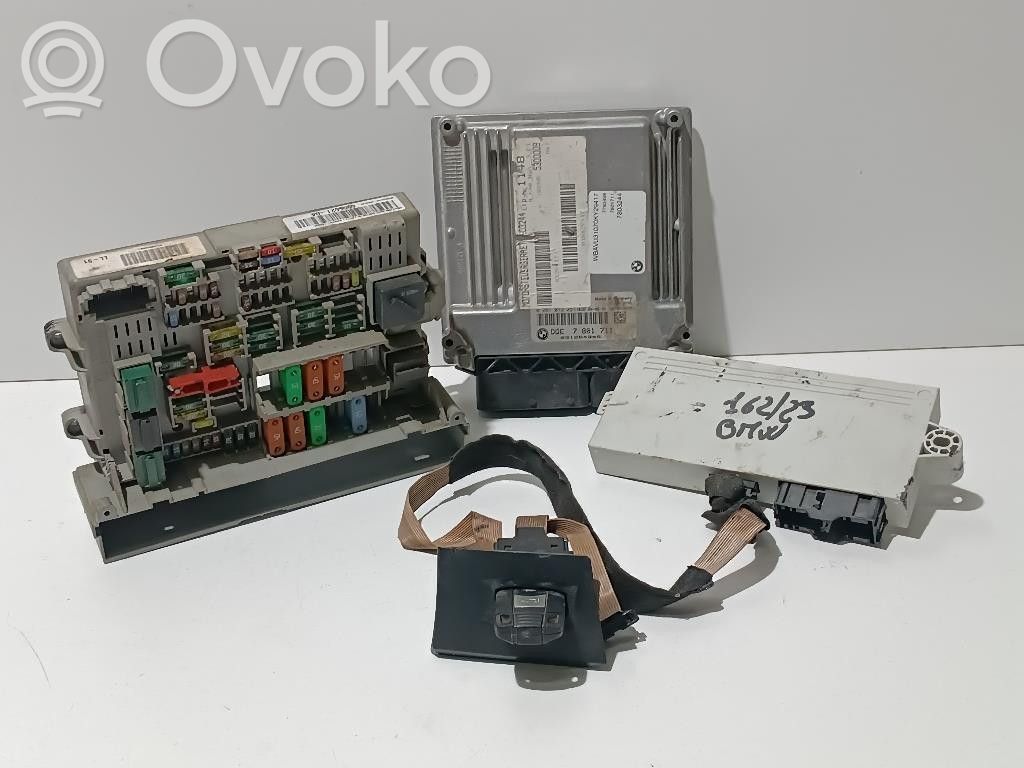BMW 3 E46 Juego de cerradura y set ECU del motor 