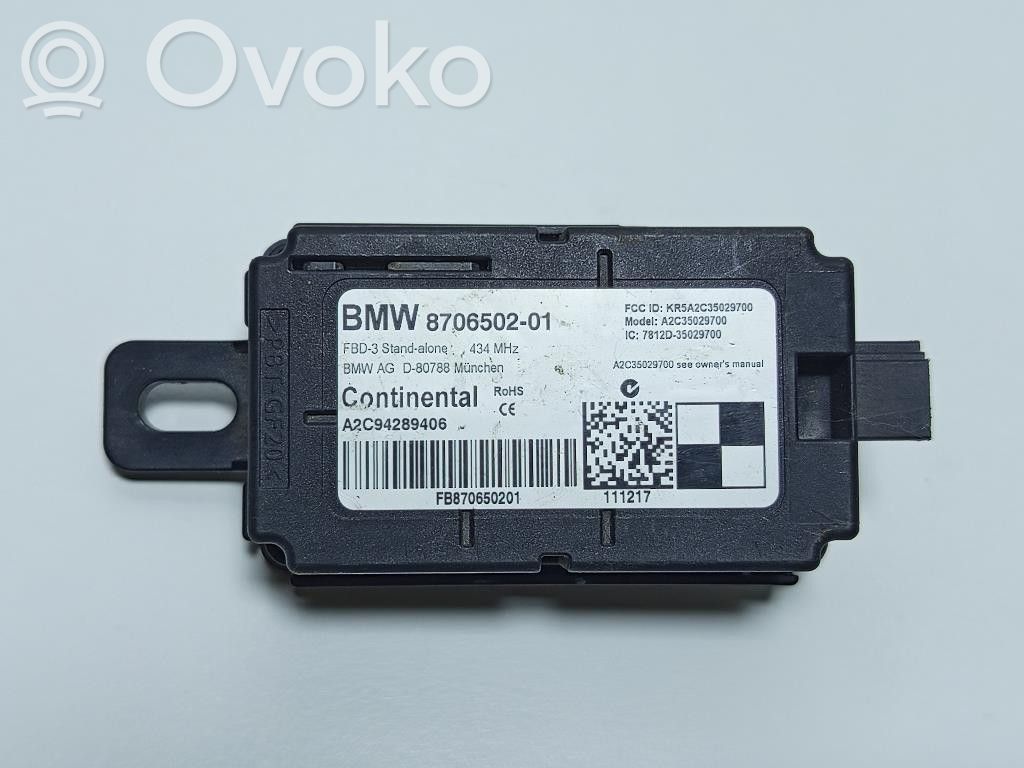 BMW 1 F20 F21 Unitate/modul de comandă închidere centralizată 