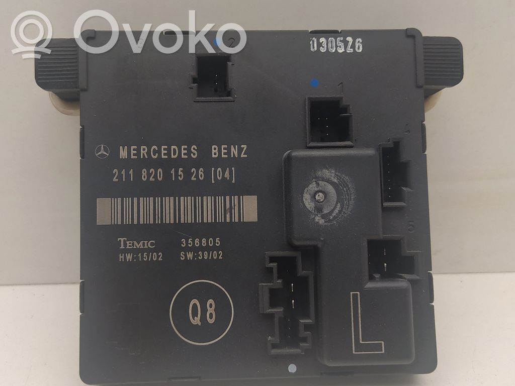 Mercedes-Benz E W211 Door control unit/module 