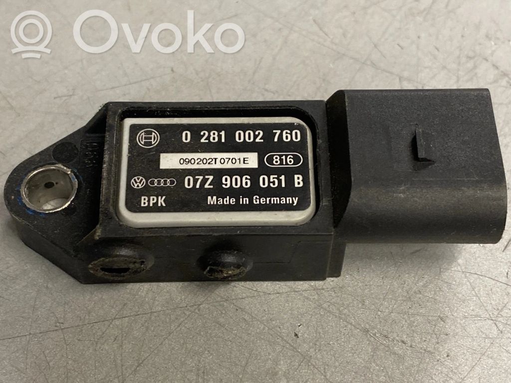 Volkswagen PASSAT CC Exhaust gas pressure sensor 