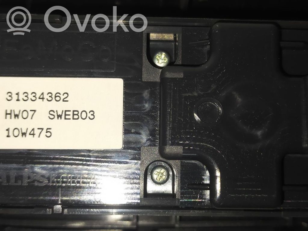 Electric window control switch   31334362
