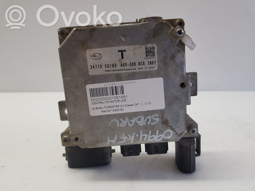 Subaru Forester SJ Engine control unit/module 