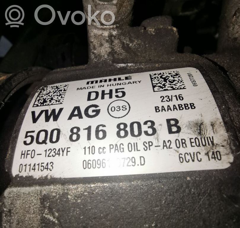 Audi A1 Kompresor / Sprężarka klimatyzacji A/C 