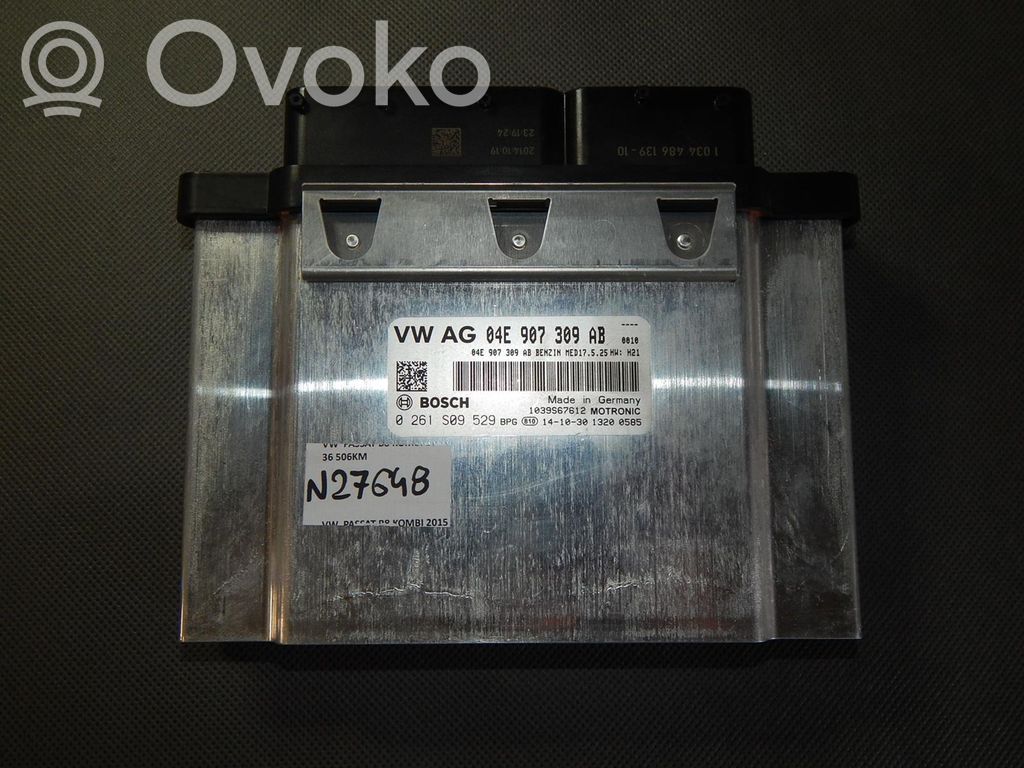 Volkswagen PASSAT B8 Engine control unit/module 
