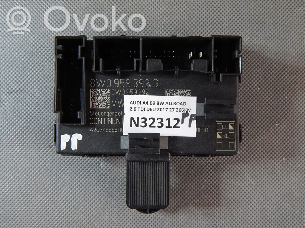 Audi A4 Allroad Door control unit/module 