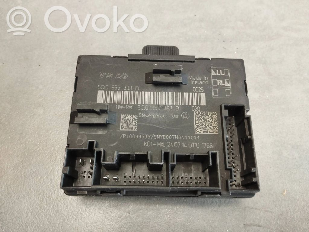 Audi A3 S3 8V Door control unit/module 