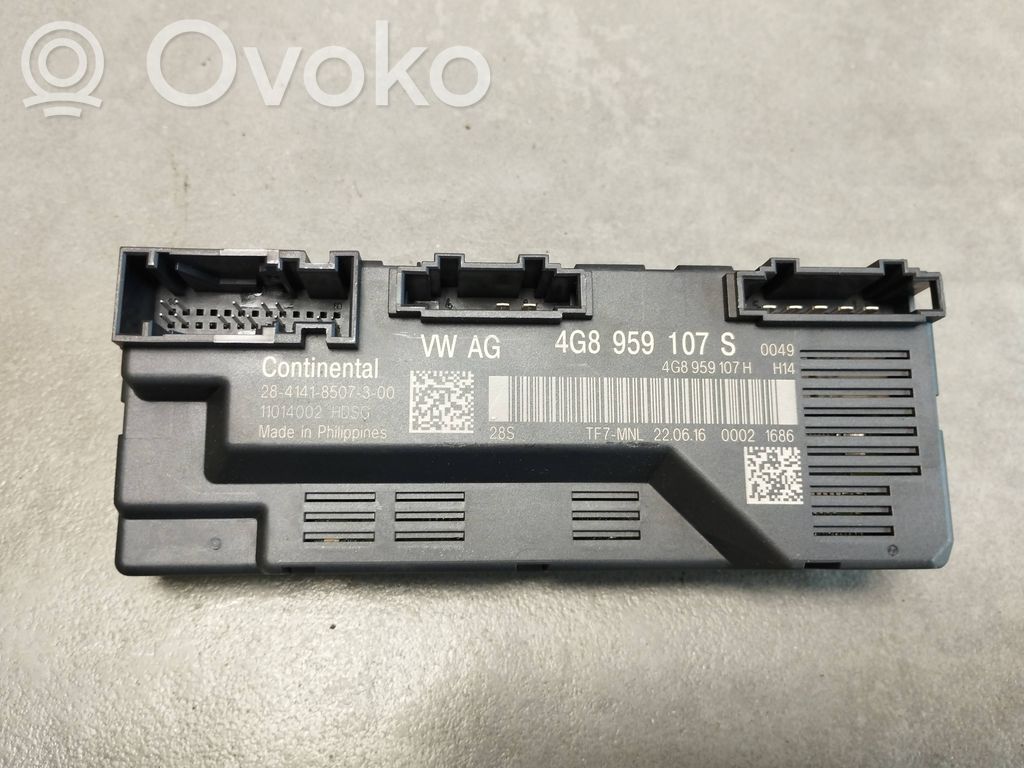 Audi A7 S7 4G Tailgate/trunk control unit/module 