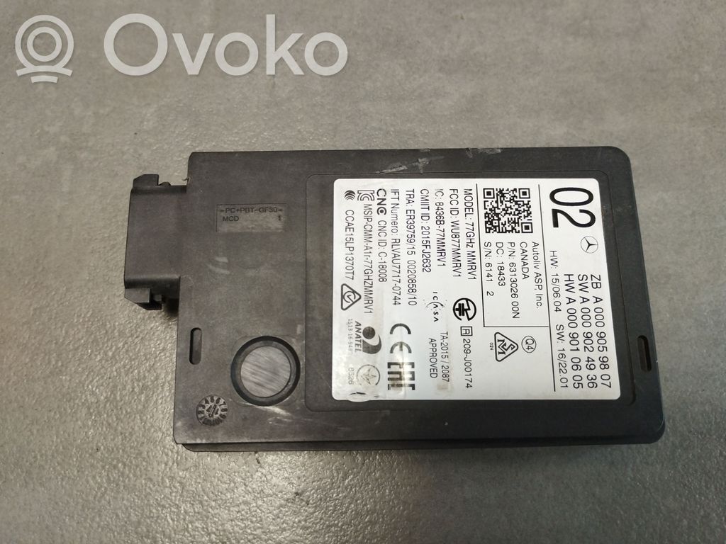 Moduł martwego pola   A0009059807,A0009010605,A0009024936