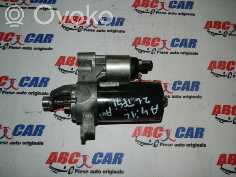 Audi A4 S4 B8 8K Motor de arranque 