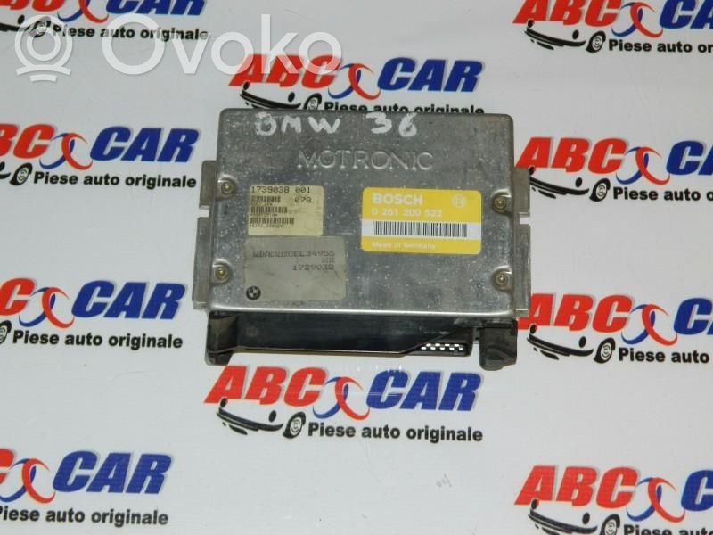 BMW 3 E36 Komputer / Sterownik ECU silnika 
