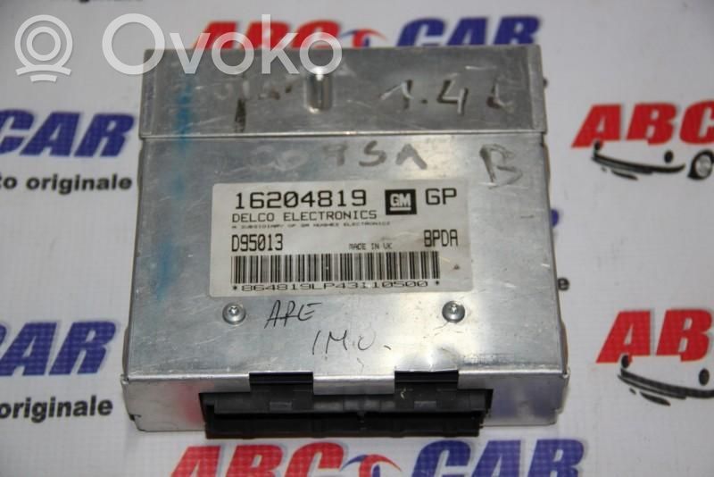 Engine control unit/module ECU   1620819GP,D95013