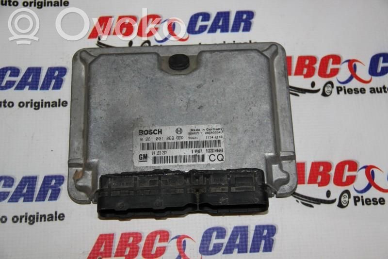Unité de commande, module ECU de moteur   0281001869,09133267CQ