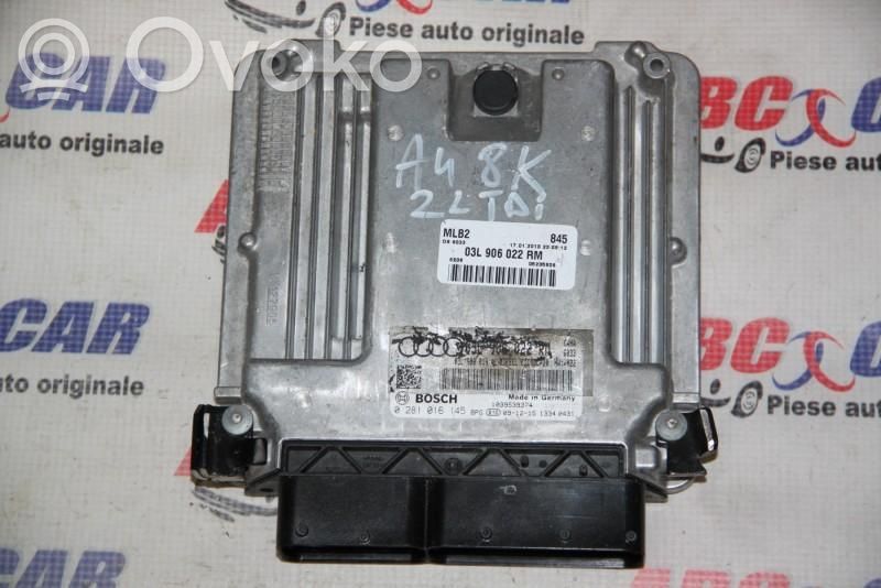 Engine control unit/module ECU   0281016145,03L906022RM
