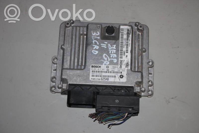 Engine control unit/module ECU   0281017461,P05150625AB