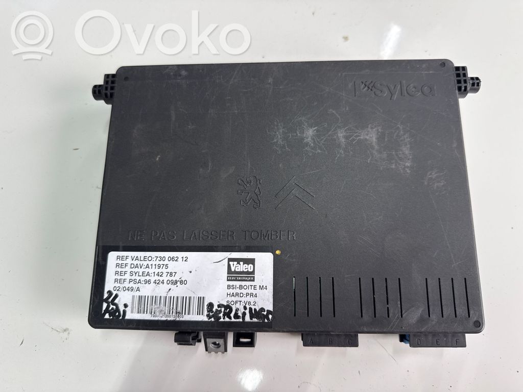 Citroen Berlingo Fuse box set 