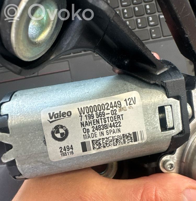 Rear window wiper motor   7199569,W000002449,248384422
