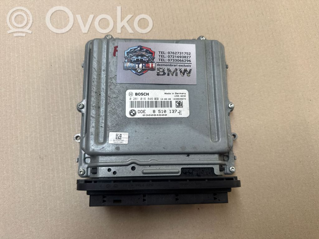 BMW 5 F10 F11 Centralina/modulo del motore 