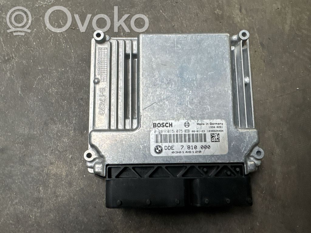 Sterownik / Moduł ECU   0281015075,7810000