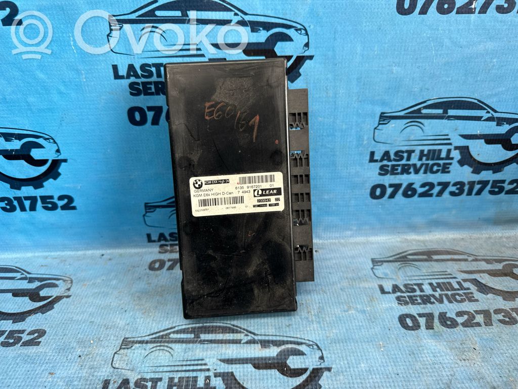 BMW 5 E60 E61 Modulo comfort/convenienza 