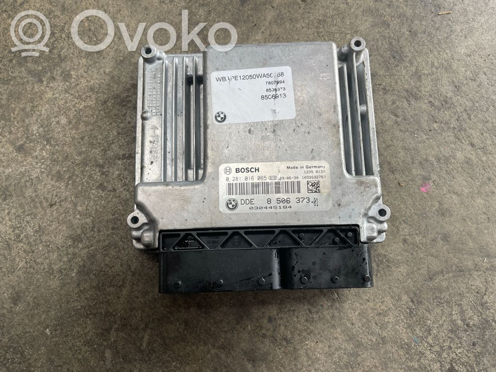 Moottorin ohjainlaite/moduuli   0281016065,8506373