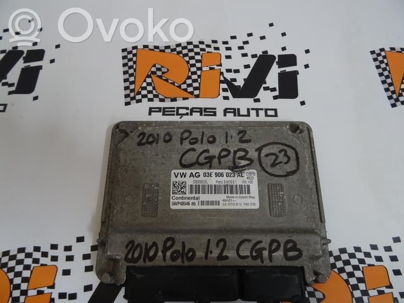 Engine control unit/module   CENTRALINA12,03E906023AL,5WP40546