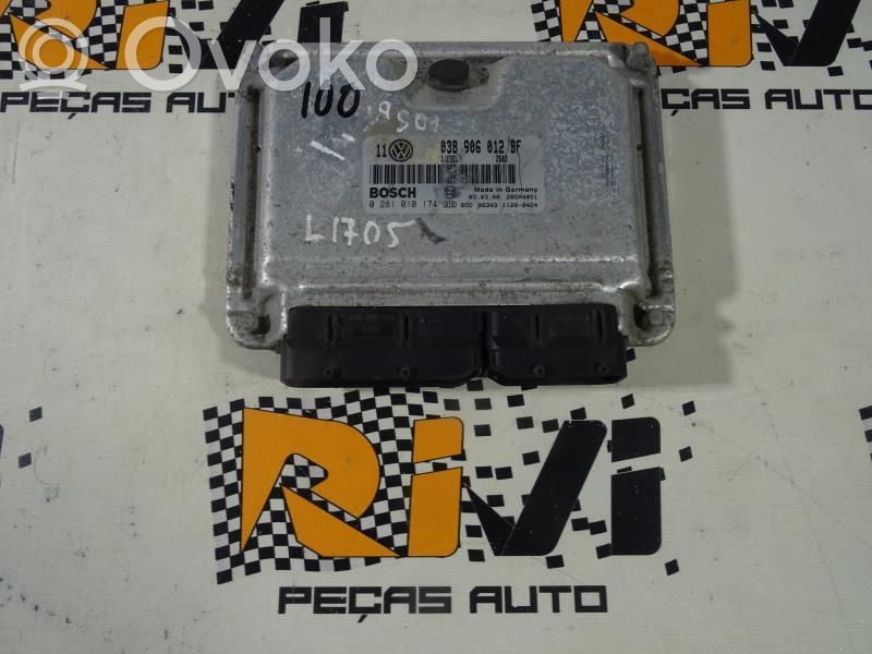 Unidad de control/módulo del motor   038906012BF,0281010174,038906012BF