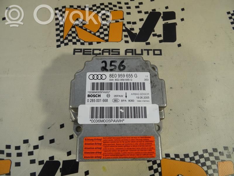 Airbag control unit/module   8E0959655G,0285001668,8E0959655G