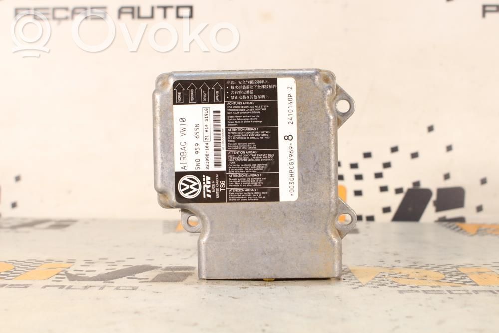Airbag control unit/module   5N0959655N,221098104