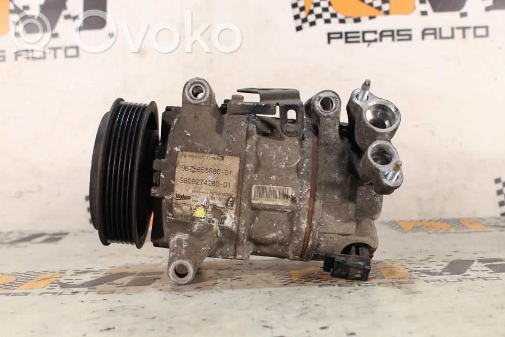 Air conditioning (A/C) compressor (pump)   9675655880,9809274280,CITROENBERLINGO,COMPRESSORDOACPSA,OPELCOMBO,PEUGEOT208