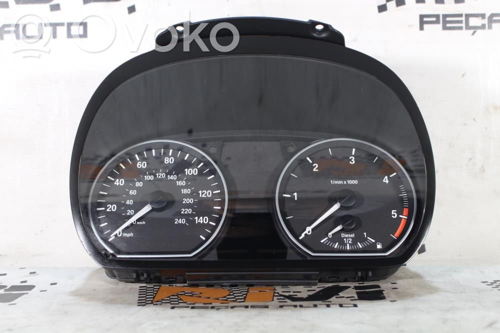 BMW 1 E82 E88 Speedometer (instrument cluster) 