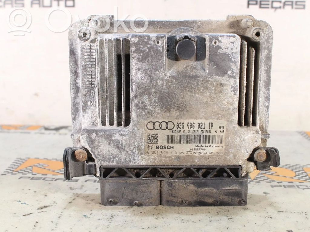 Engine control unit/module   03G906021TP,0281014719,03G906021AN,1039S27780,AUDIA3,ENTREOUTROSMODELOS,SEATLEON,SKODAOCTAVIA,VOLKSWAGENJETTA