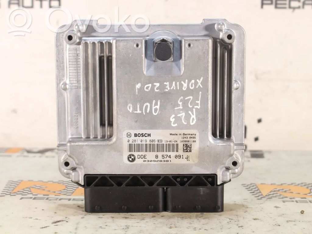 Unidad de control/módulo del motor   13618574091,0281019806,1039S61188,8574091,F11520D,N47D20C,SERIE5F10,X3F2520D