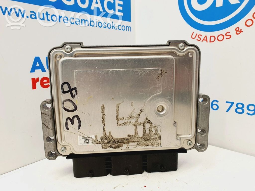 Engine control unit/module ECU   9666729580,1607397280