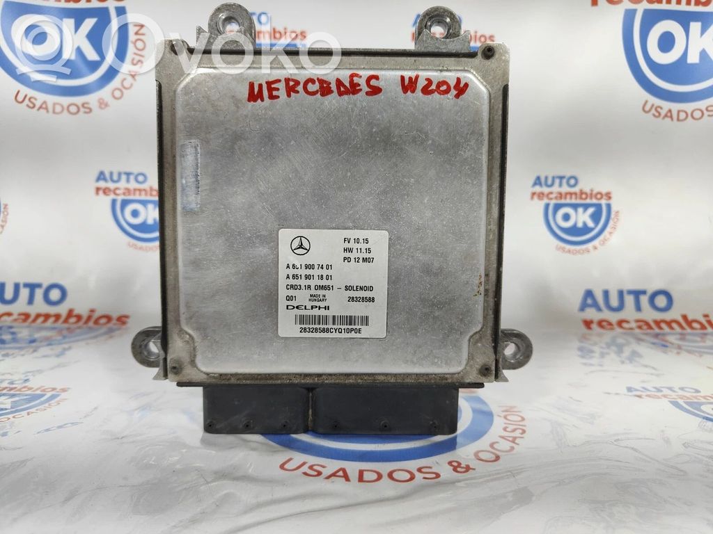 Engine control unit/module ECU   A6519007401,A6519011801