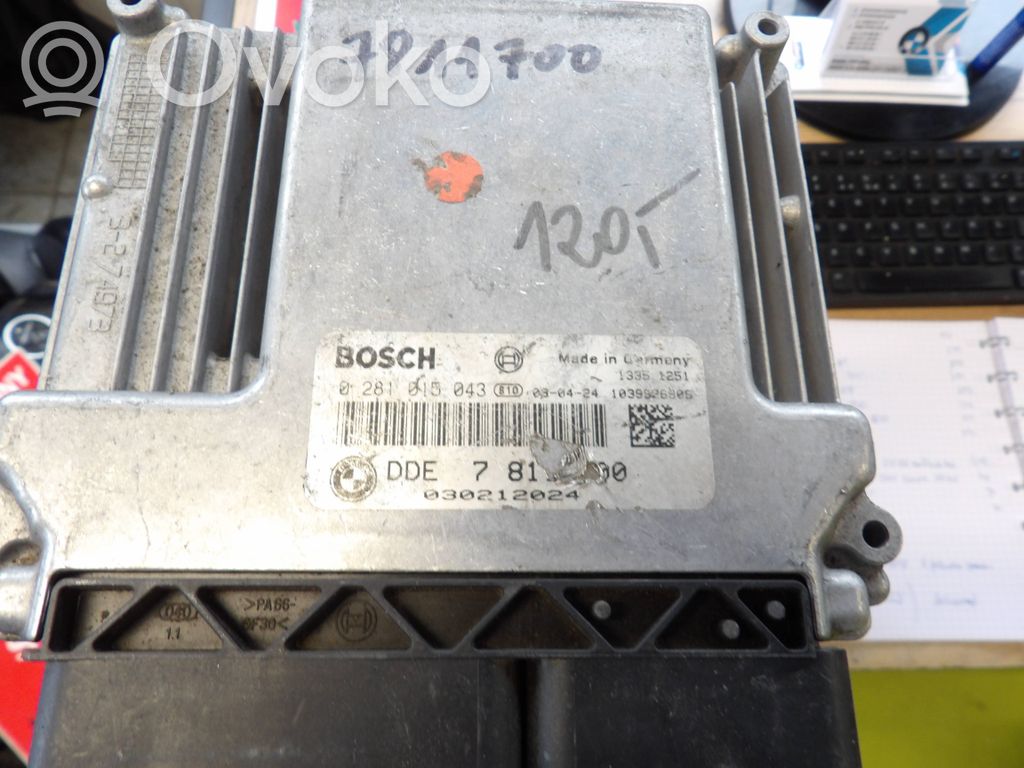 Engine control unit/module   7811700,0281015043,030212024