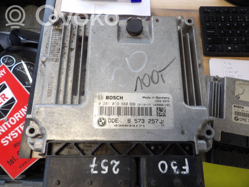 Engine control unit/module   8573257,0281019680,030893171