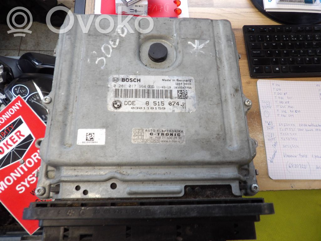 Sterownik / Moduł ECU   8515074,0281017964,03G118153