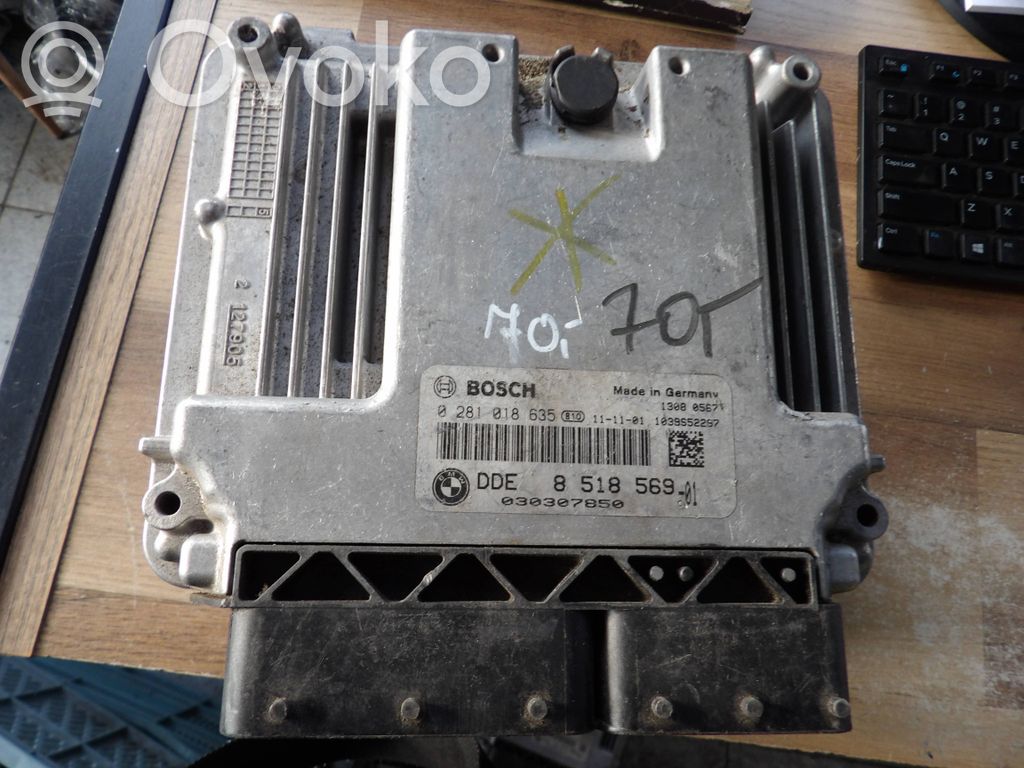 Engine control unit/module   8518569,0281018635,030307850