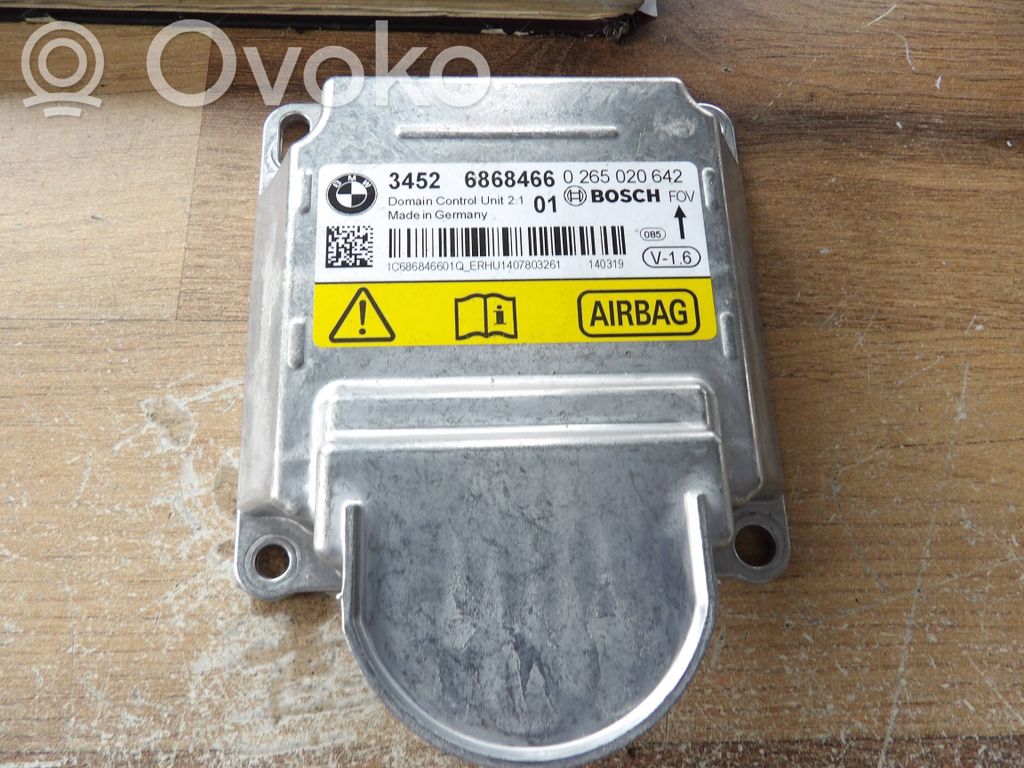 BMW X3 F25 Sterownik / Moduł Airbag 