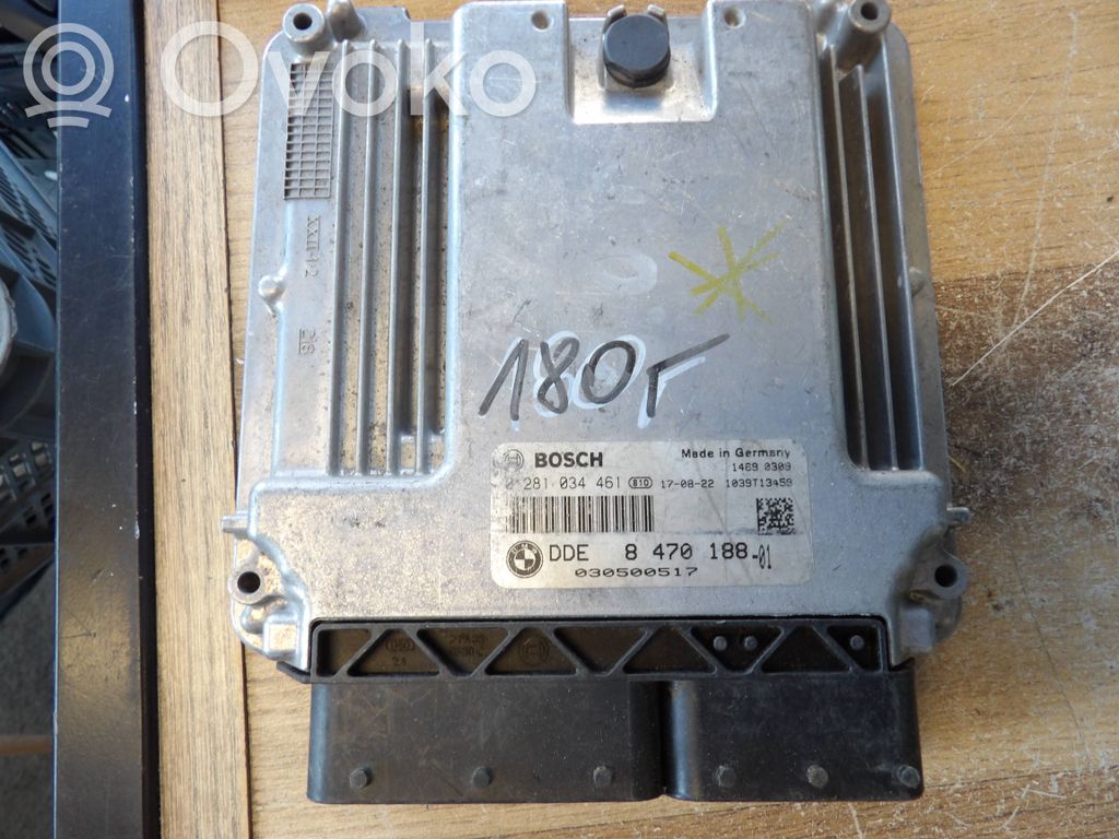 BMW 3 F30 F35 F31 Unitate/modul de control motor 
